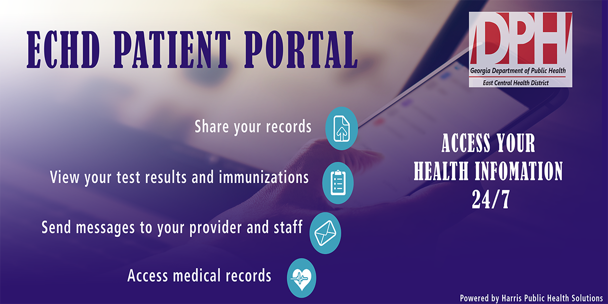 Its Here Our New Patient Portal East Central Health District